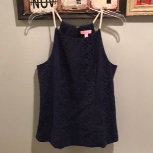 Lilly Pulitzer Lined Blouse